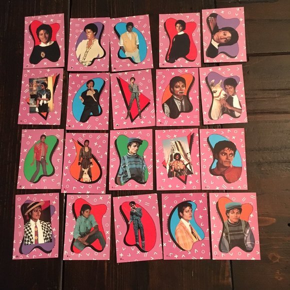 Various Other - Micheal Jackson Trading Cards 1984 (20 cards)